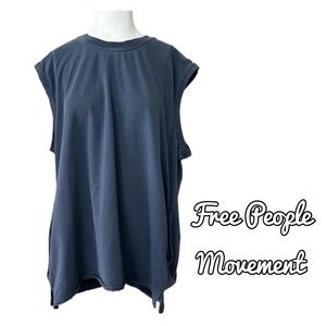 Free People Movement Hot Shot Oversized Muscle Tee